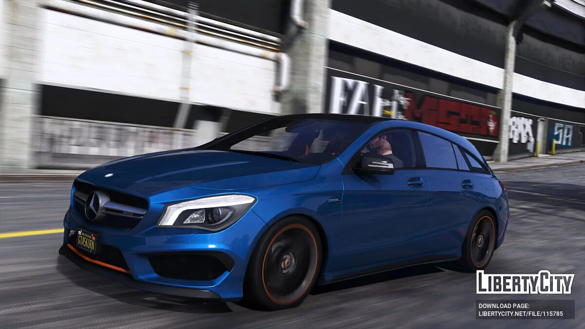 2016 Mercedes-AMG CLA 45 Shooting Brake v3.4 / GTA 5