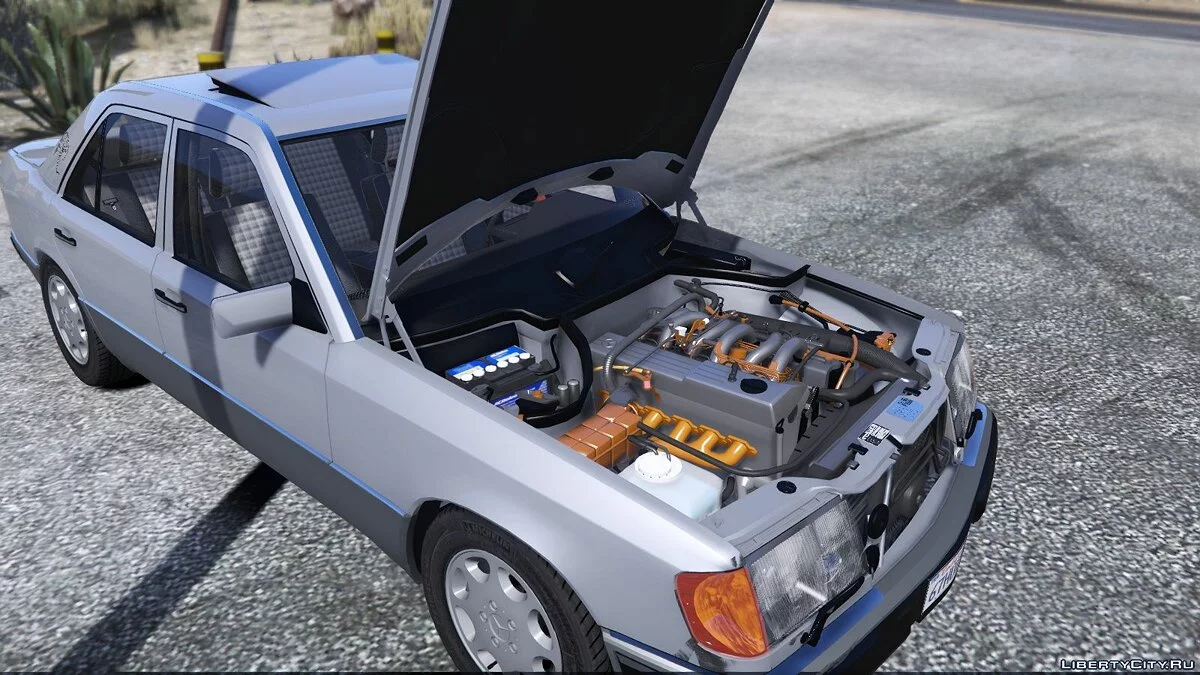 Mercedes-Benz W124 300D '1992 [Add-On/Replace/Animated/Extras] / GTA 5