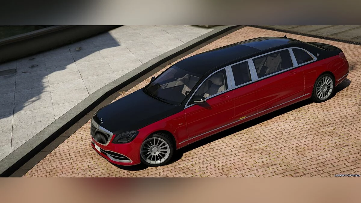 Mercedes Benz Maybach s600 Pullman [Substituir] / GTA 5