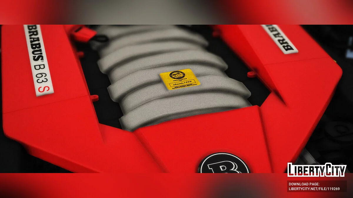 2013 مرسيدس- AMG C63 (W204) تحديث [إضافة | سلسلة سوداء | برابوس | تعديل] 2.0 / جي تي أي 5