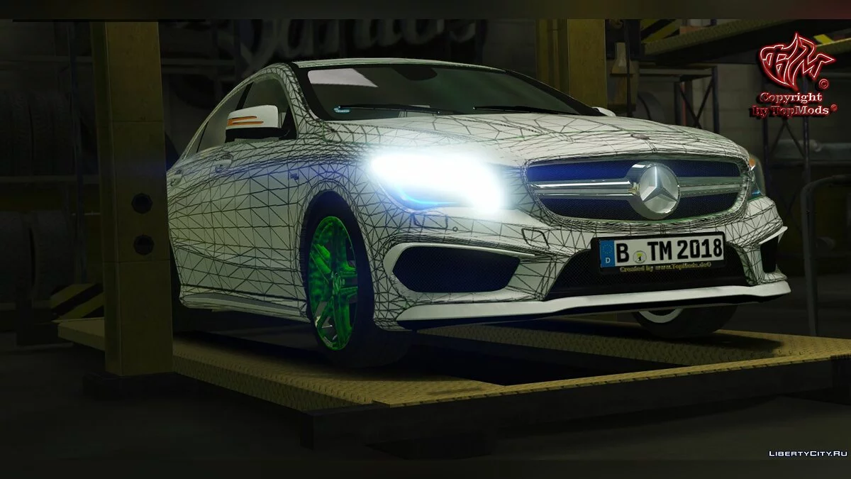 Mercedes Benz CLA AMG & TM Template Edition V1.0.0 / GTA 5