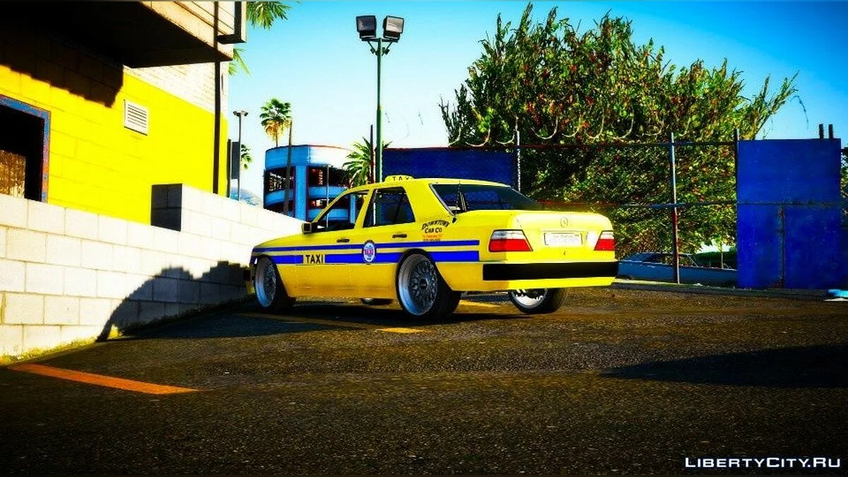 Mercedes-Benz E500 W124 Los Santos Taxi / GTA 5