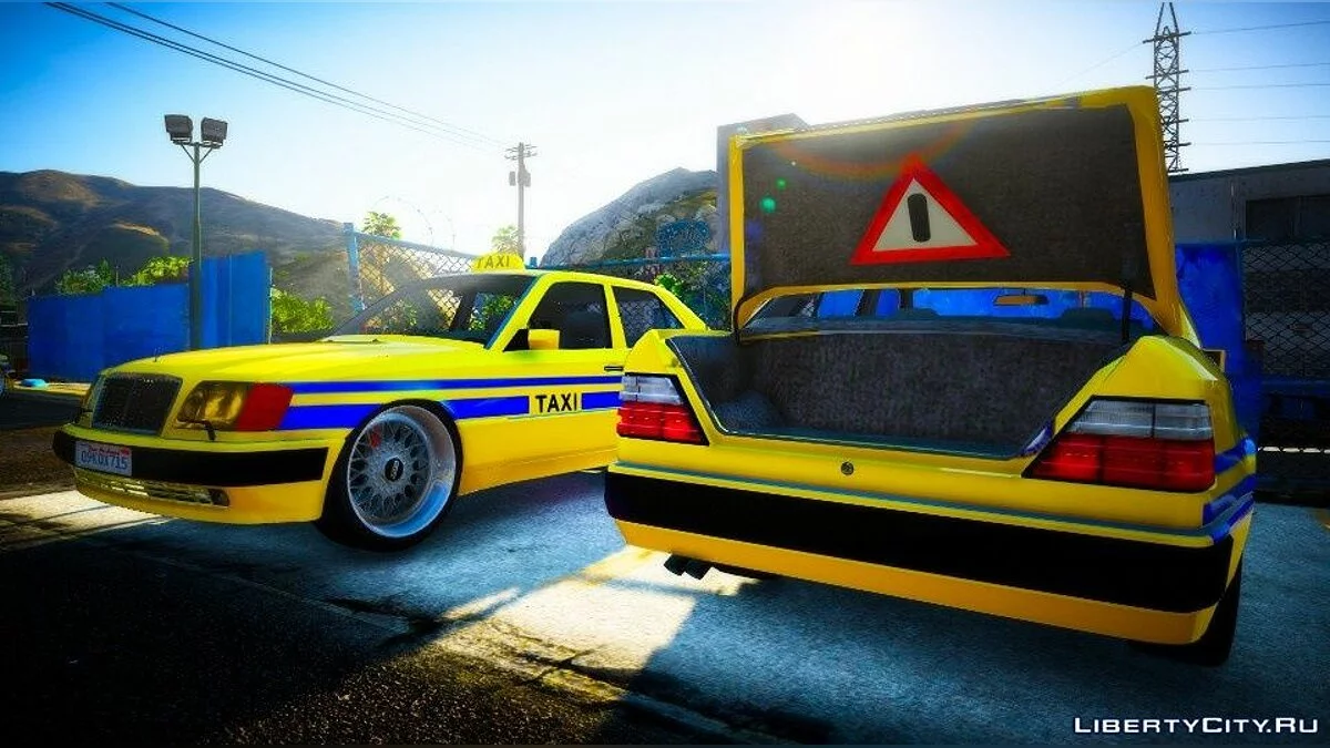 Mercedes-Benz E500 W124 Los Santos Taxi / GTA 5