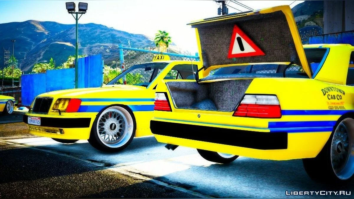 Mercedes-Benz E500 W124 Los Santos Taxi / GTA 5