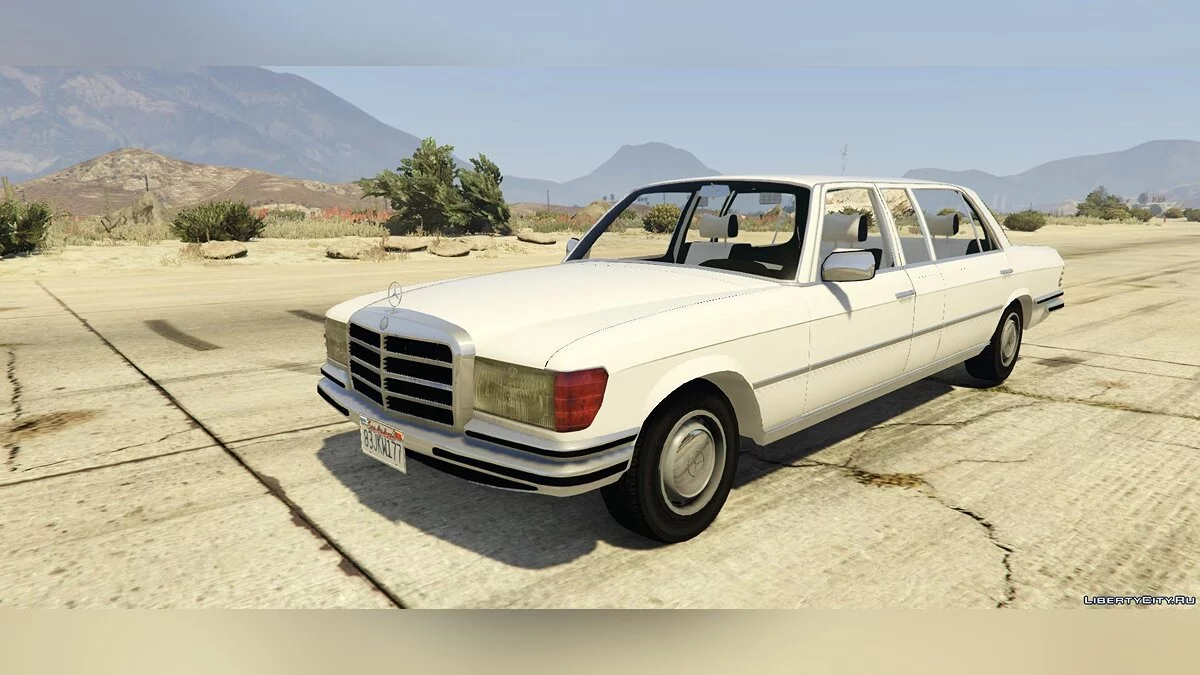 Mercedes 280SE Limousine / GTA 5