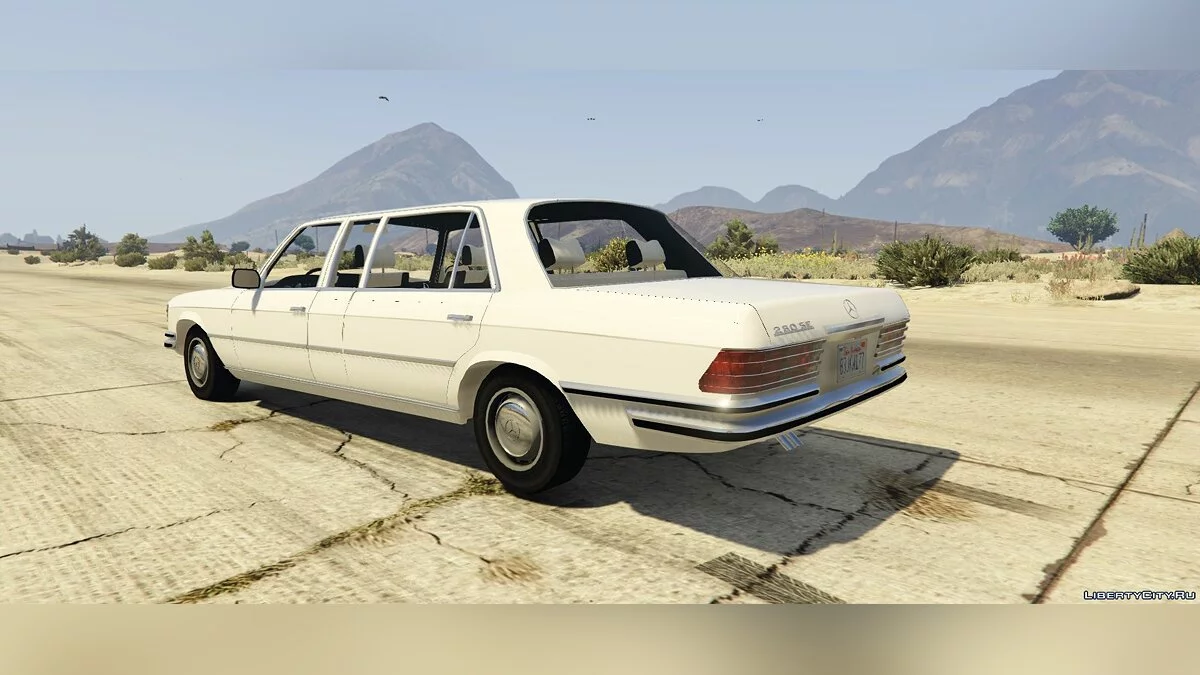 Mercedes 280SE Limousine / GTA 5