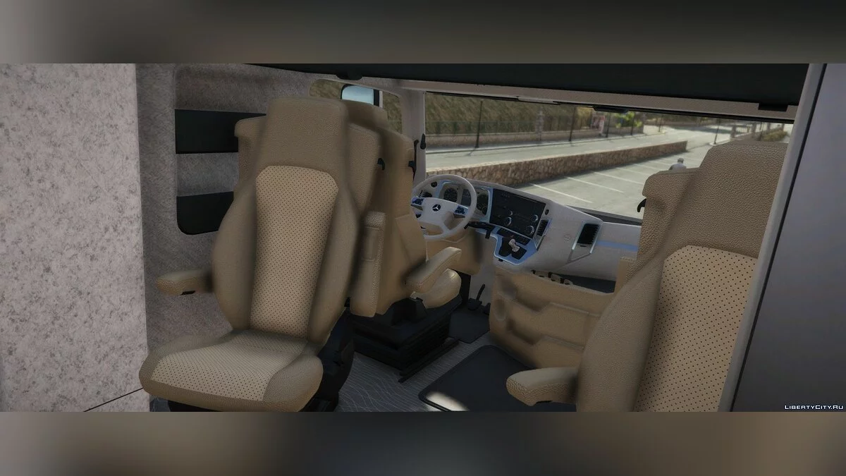 Mercedes Actros Autocaravana / GTA 5