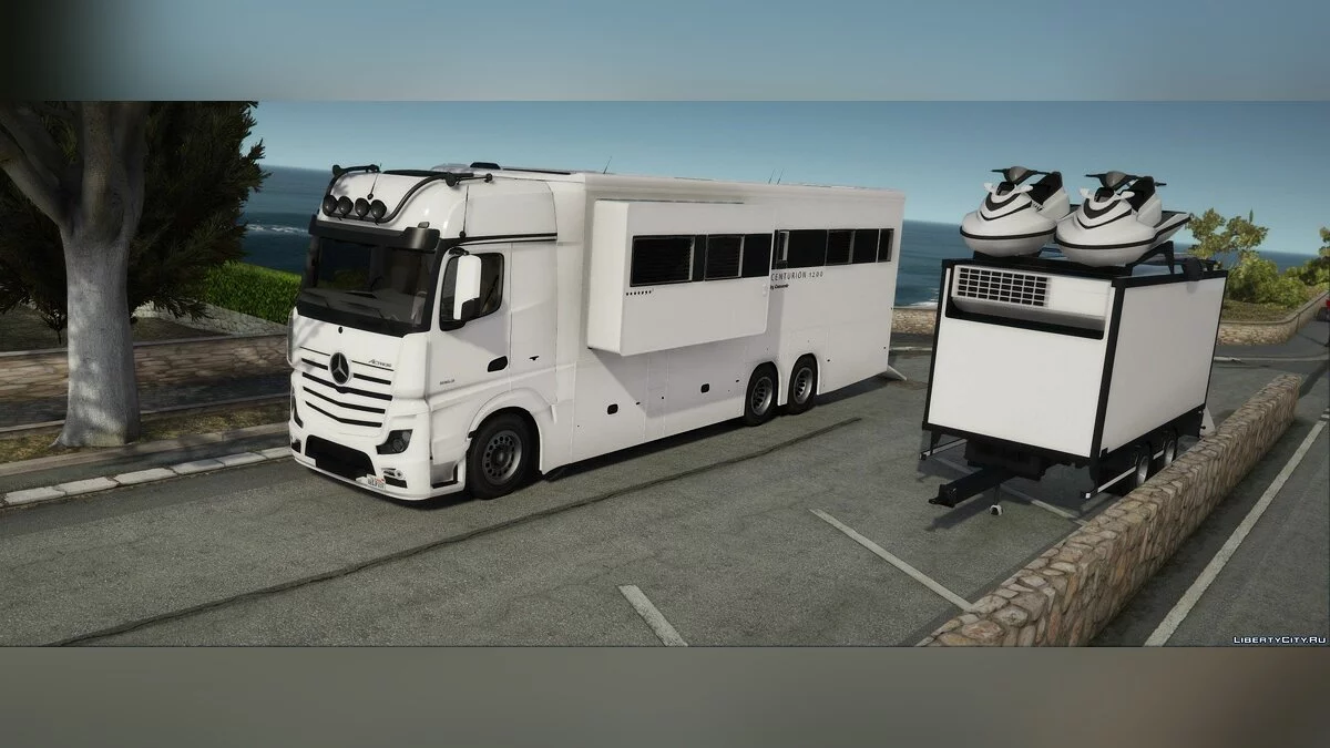 Mercedes Actros Autocaravana / GTA 5