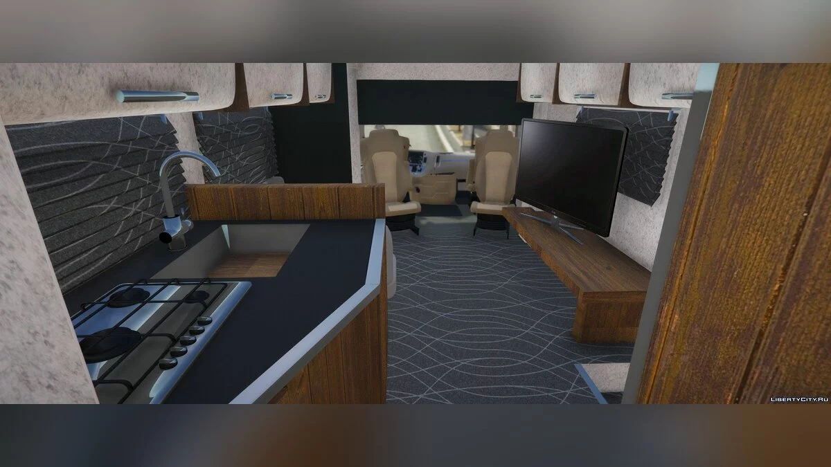 Mercedes Actros Autocaravana / GTA 5