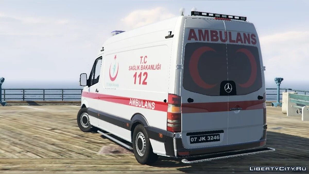 Mercedes-Benz Sprinter - türkischer Krankenwagen / GTA 5