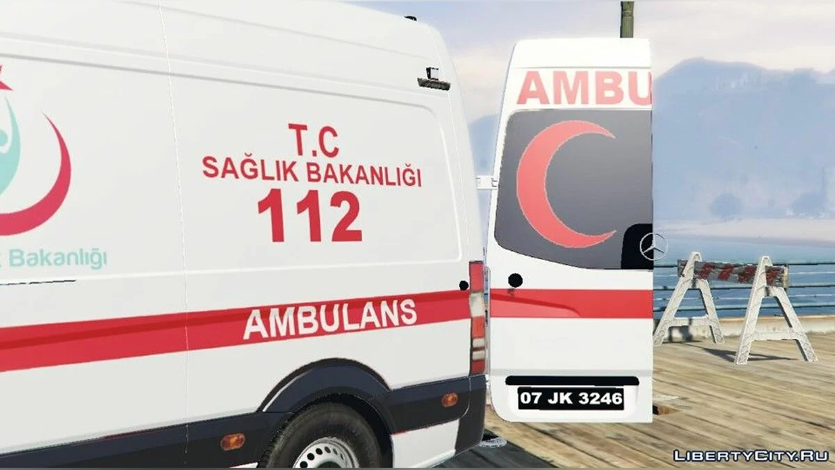 Mercedes-Benz Sprinter - türkischer Krankenwagen / GTA 5