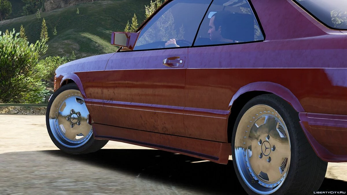 Mercedes Benz 560 SEC 1991 W126 Купе [Add-On | Replace] 1.2 / GTA 5