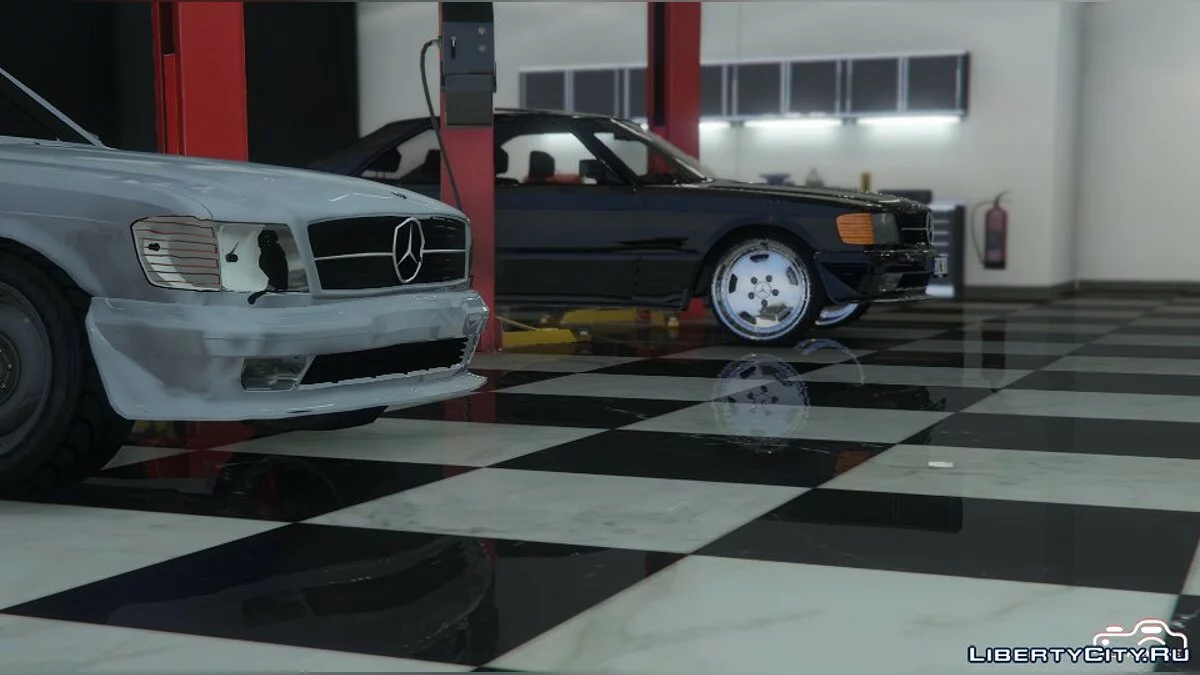 Mercedes Benz 560 SEC 1991 W126 Купе [Add-On | Replace] 1.2 / GTA 5