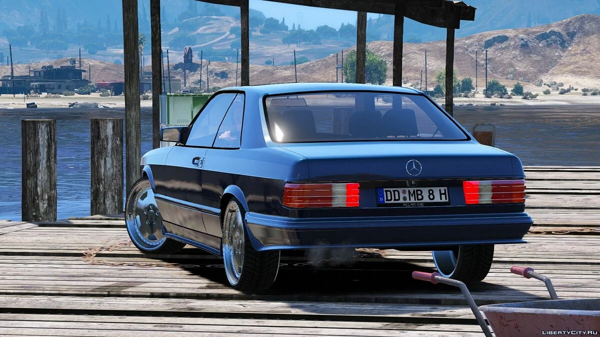Mercedes Benz 560 SEC 1991 W126 Купе [Add-On | Replace] 1.2 / GTA 5