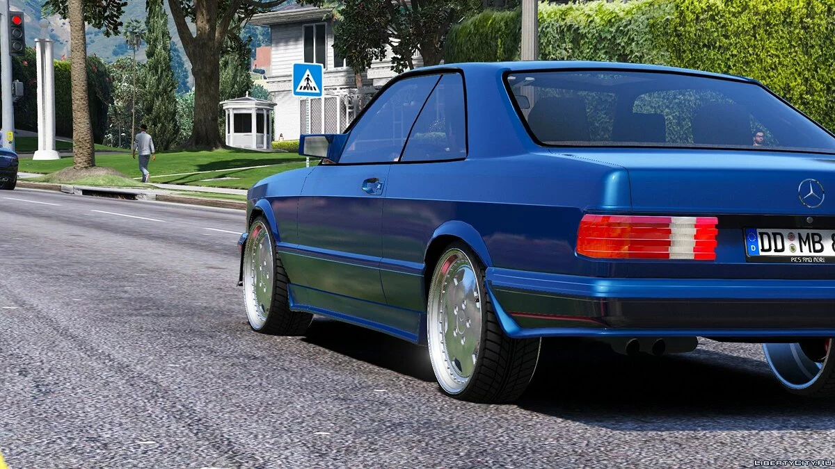 Mercedes Benz 560 SEC 1991 W126 Купе [Add-On | Replace] 1.2 / GTA 5