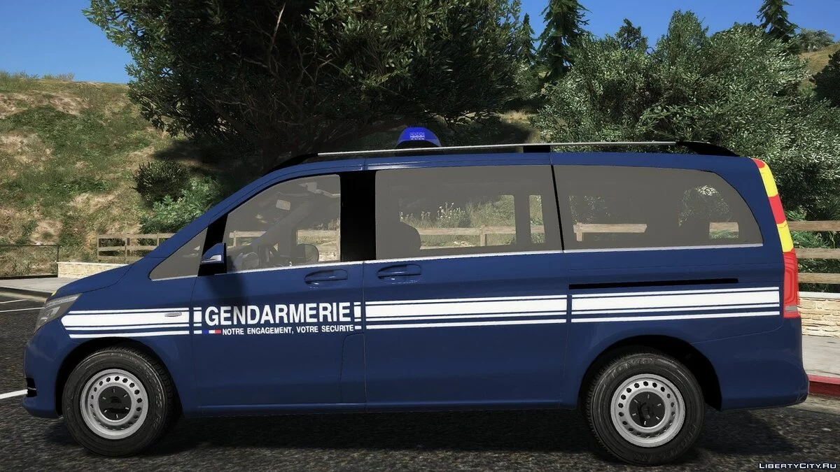 Mercedes Vito 2017 Жандармерія 1.0 / GTA 5