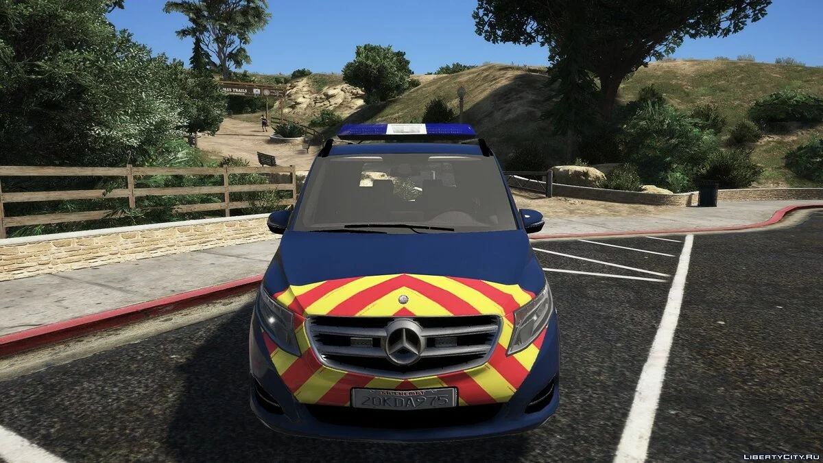 Mercedes Vito 2017 Жандармерія 1.0 / GTA 5