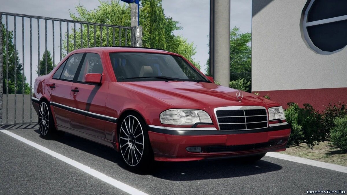 Download 1998 Mercedes-Benz C200 Elegance (W202/FL) [Add-On / Replace, Extras