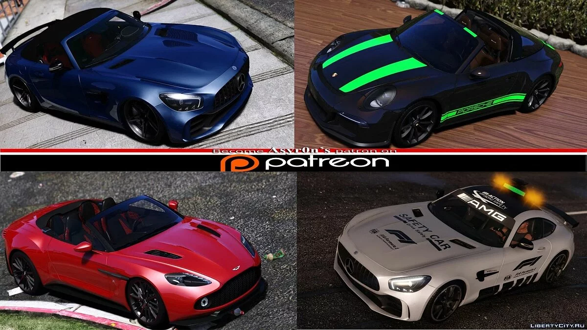 2020 Mercedes-Benz AMG GT-R Roadster [Atap Animasi] [Add-On | Template] 1.0 / GTA 5