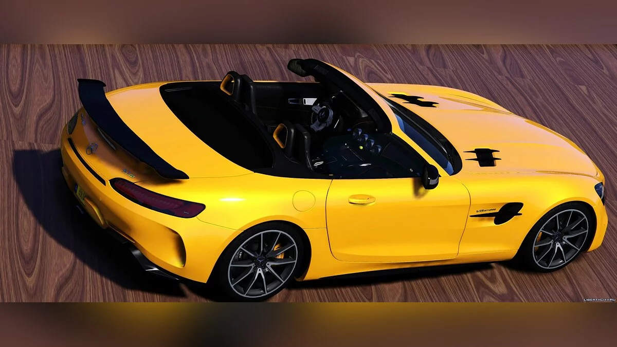 2020 Mercedes-Benz AMG GT-R Roadster [Atap Animasi] [Add-On | Template] 1.0 / GTA 5