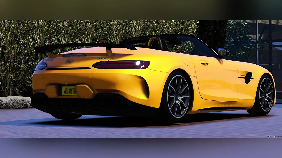 2020 Mercedes-Benz AMG GT-R Roadster [Atap Animasi] [Add-On | Template] 1.0 / GTA 5