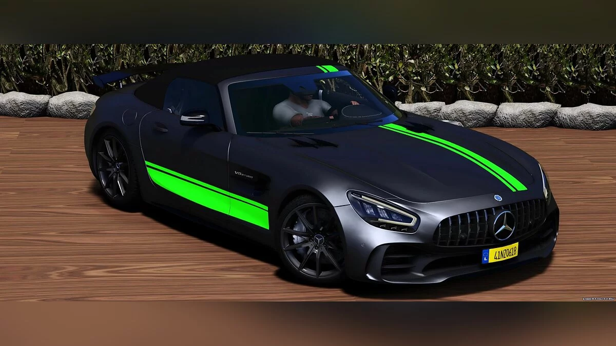 2020 Mercedes-Benz AMG GT-R Roadster [Atap Animasi] [Add-On | Template] 1.0 / GTA 5
