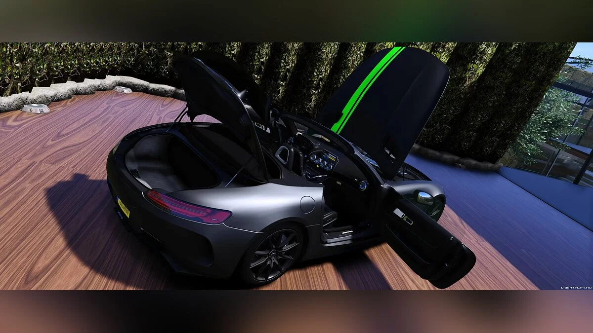 2020 Mercedes-Benz AMG GT-R Roadster [Atap Animasi] [Add-On | Template] 1.0 / GTA 5