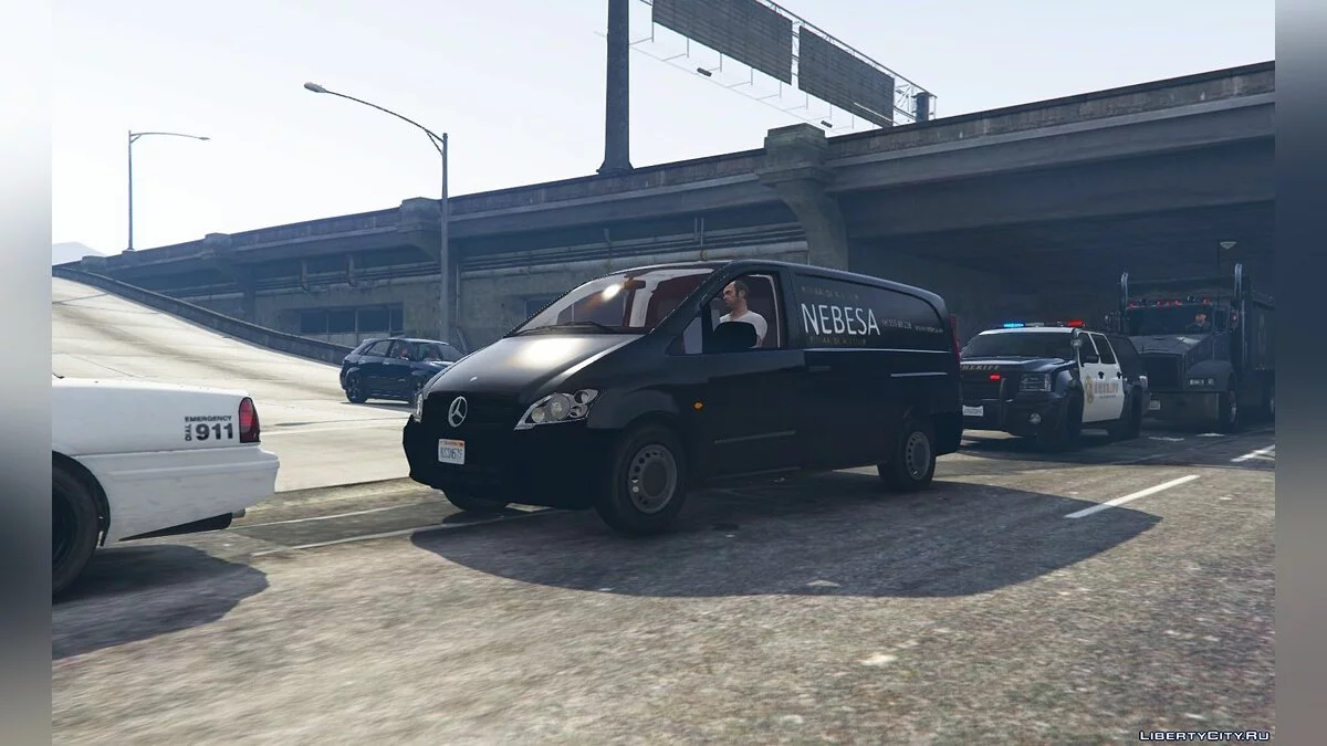 Mercedes-Benz Vito NEBESA | Estonian church car 1.0 / GTA 5