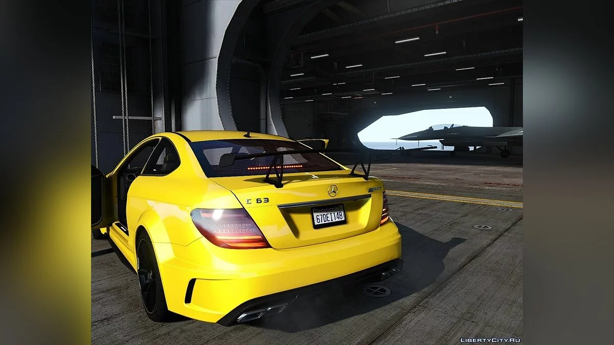 2012 Mercedes-Benz C63 AMG Coupe Black Series [Add-On | Tuning | Extras | Vorlage] 1.1b / GTA 5