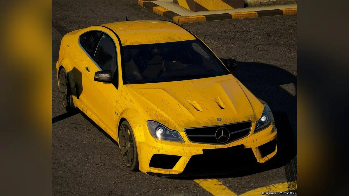 2012 Mercedes-Benz C63 AMG Coupe Black Series [Add-On | Tuning | Extras | Vorlage] 1.1b / GTA 5