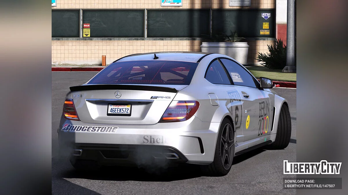 2012 Mercedes-Benz C63 AMG Coupe Black Series [Add-On | Tuning | Extras | Vorlage] 1.1b / GTA 5