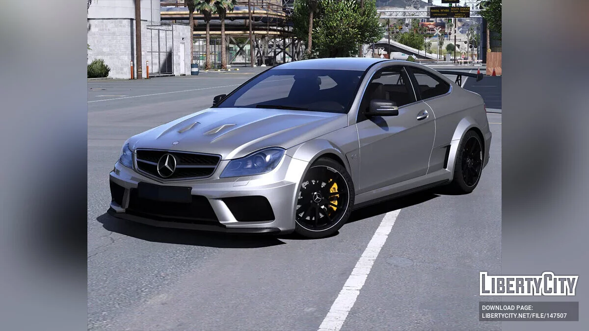 2012 Mercedes-Benz C63 AMG Coupe Black Series [Add-On | Tuning | Extras | Vorlage] 1.1b / GTA 5