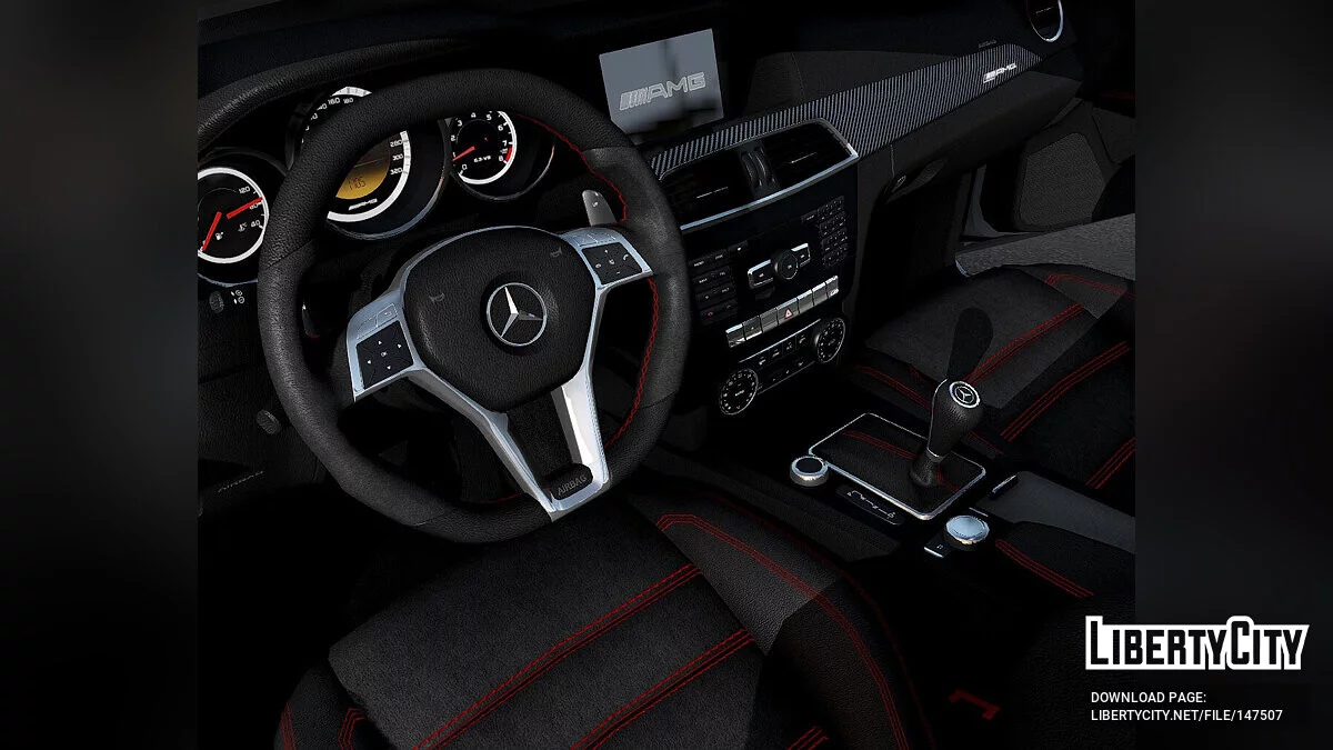 2012 Mercedes-Benz C63 AMG Coupe Black Series [Add-On | Tuning | Extras | Vorlage] 1.1b / GTA 5