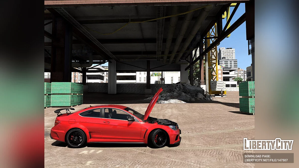 2012 Mercedes-Benz C63 AMG Coupe Black Series [Add-On | Tuning | Extras | Vorlage] 1.1b / GTA 5