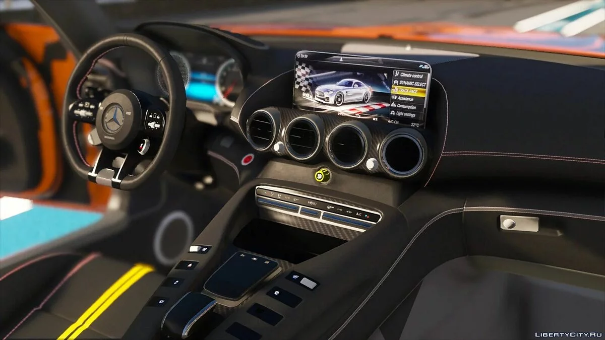 AMG GT Black Series 2020 [Add-On | Plantilla] 1.0 / GTA 5