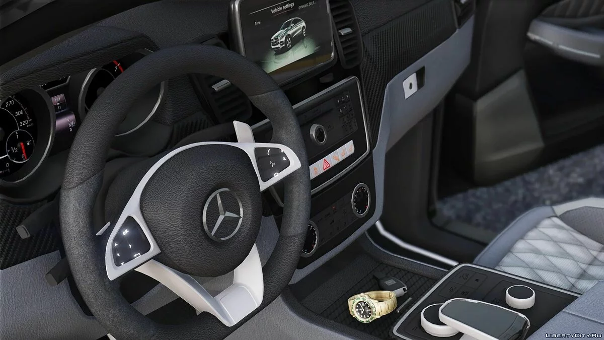 مرسيدس-بنز GLE كوبيه AMG - أونيكس G6 [إضافة | تعديل] 1.0 / جي تي أي 5