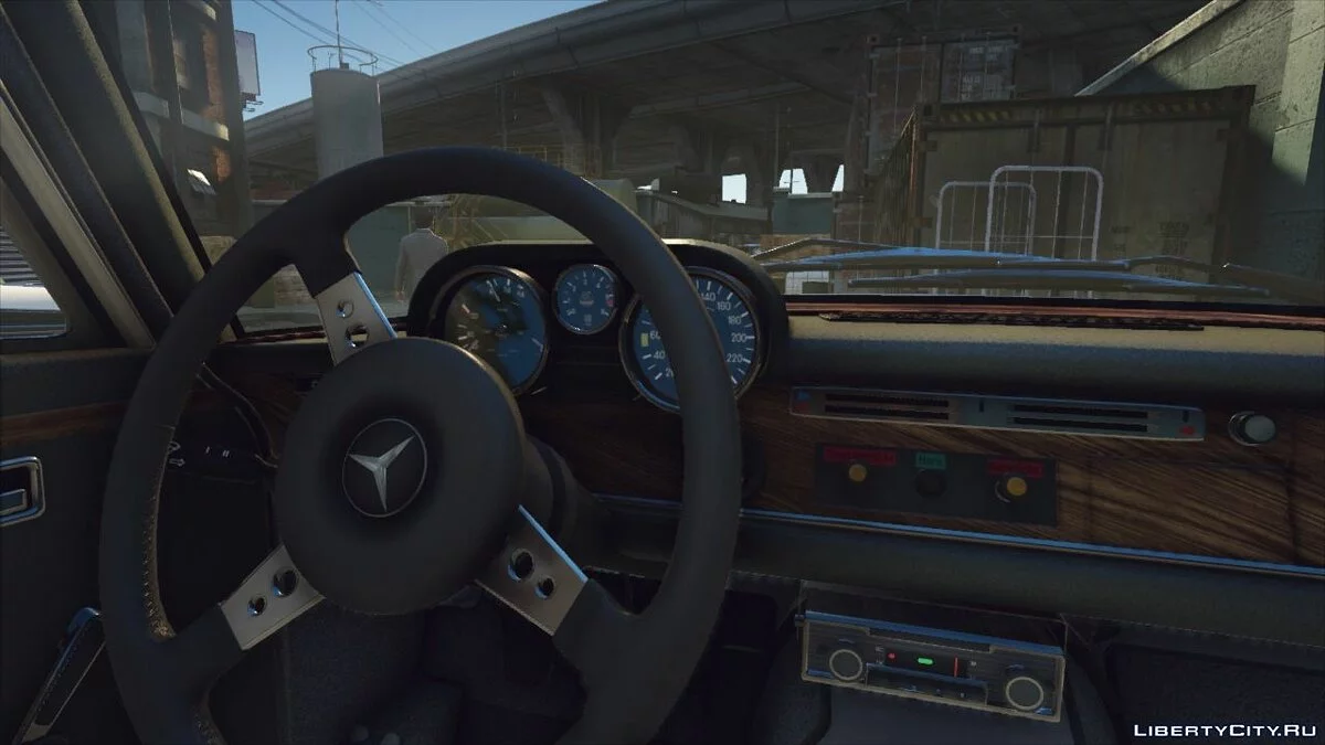 Mercedes-Benz 300 SEL 6.8 AMG PIG VERMELHO 1972 / GTA 5