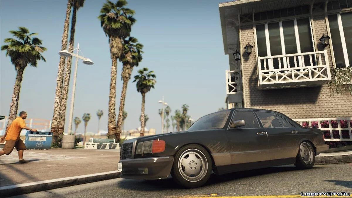 Mercedes Benz 560SEL (w126) especificación US [Add-On / Reemplazo | Animaciones | Tuning | LODS] 1.0 / GTA 5