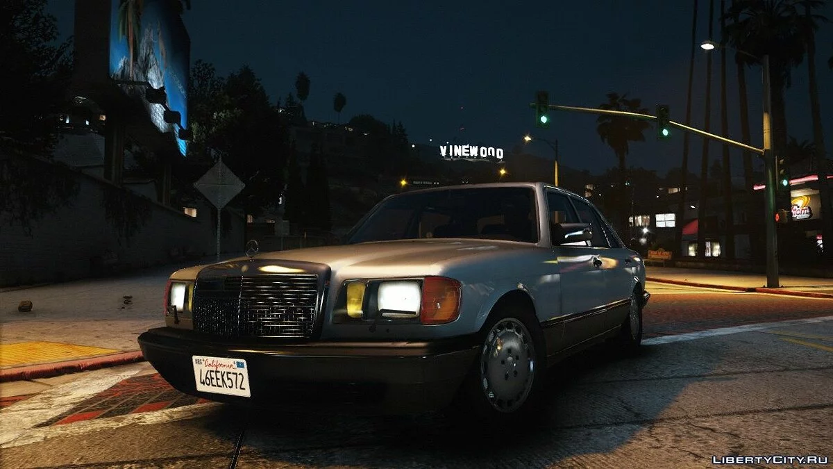 Mercedes Benz 560SEL (w126) especificación US [Add-On / Reemplazo | Animaciones | Tuning | LODS] 1.0 / GTA 5