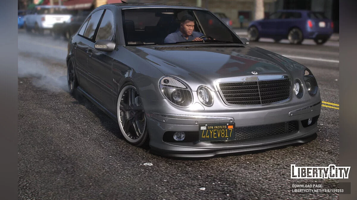 Mercedes-Benz E55 AMG (W211) [Add-On / Substituir / FiveM | Tuning | Som] 4.1 / GTA 5