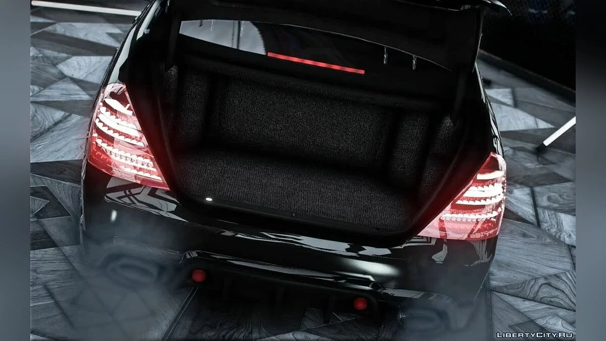 Mercedes-Benz S-Class w221 Black Bison Edition 2009 / GTA 5
