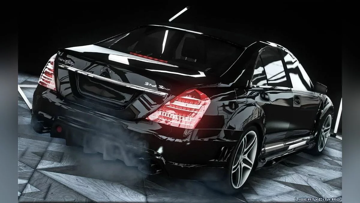 Mercedes-Benz S-Class w221 Black Bison Edition 2009 / GTA 5