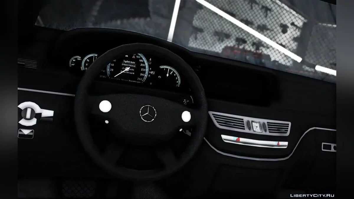 Mercedes-Benz S-Class w221 Black Bison Edition 2009 / GTA 5