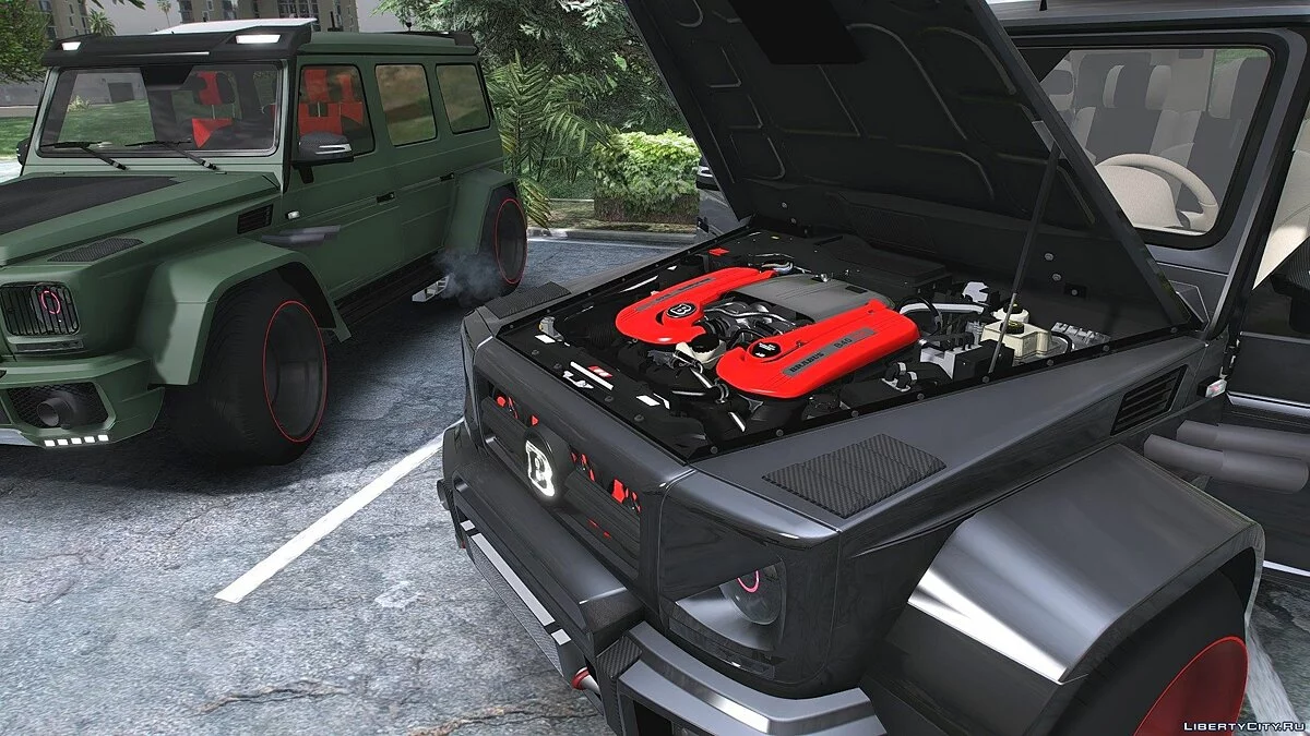 Mercedes-Benz G700 BRABUS Повернувся v1.1 / GTA 5