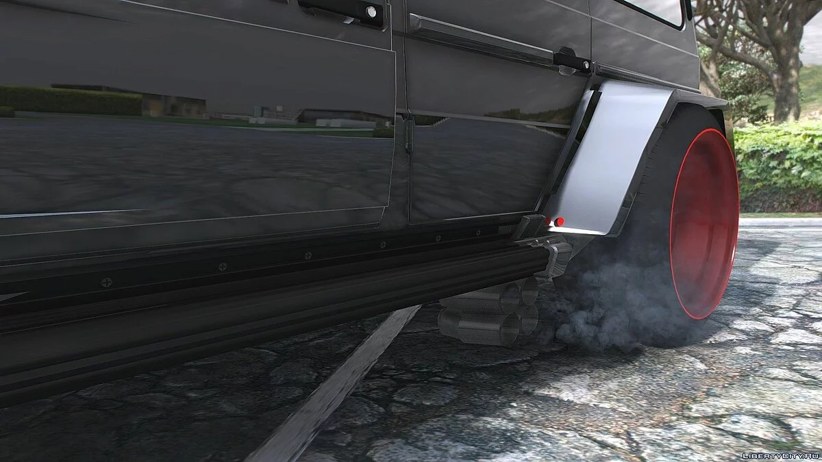 Mercedes-Benz G700 BRABUS Повернувся v1.1 / GTA 5