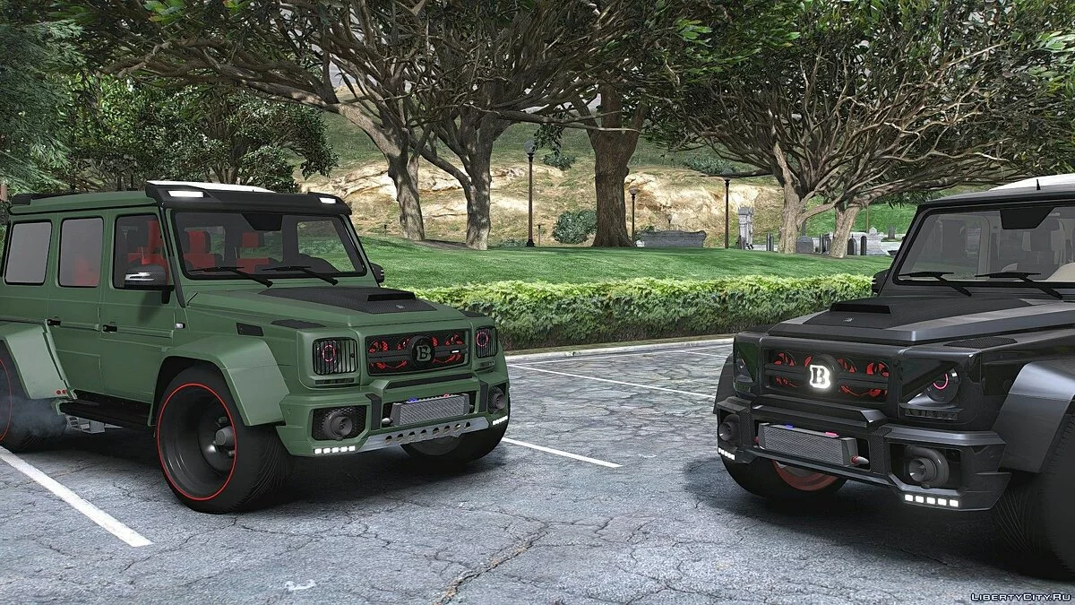Mercedes-Benz G700 BRABUS Повернувся v1.1 / GTA 5