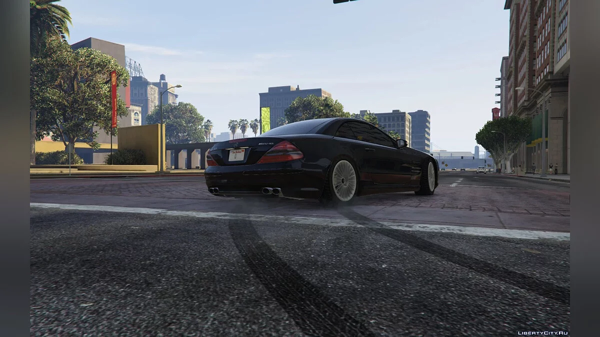 Mercedes-Benz SL55 AMG (R230) v2.0 / GTA 5