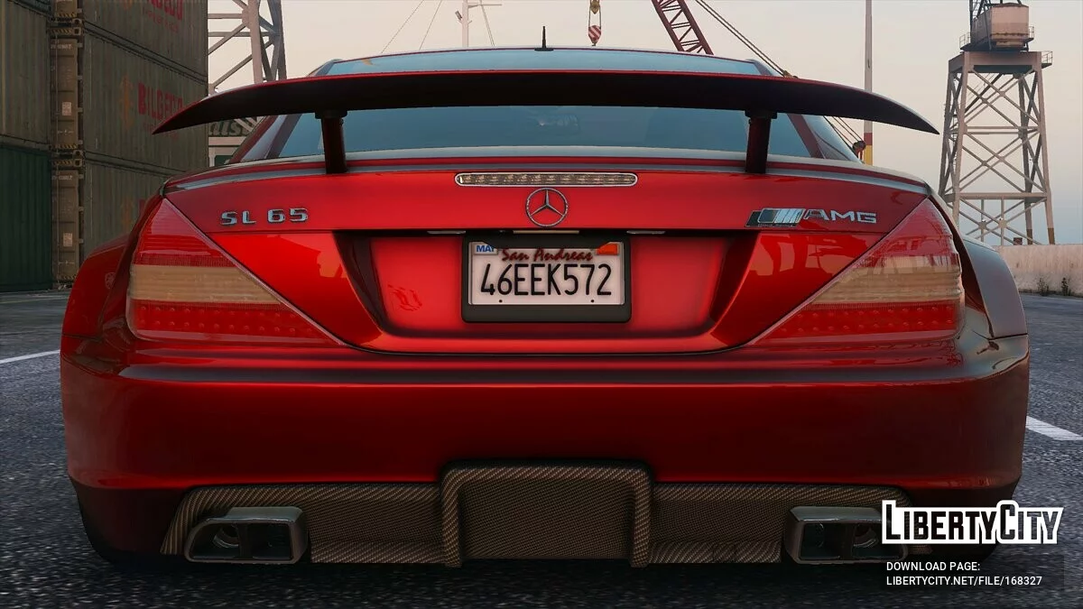 2009 Mercedes-Benz SL65 AMG Black Series v2.1 / GTA 5