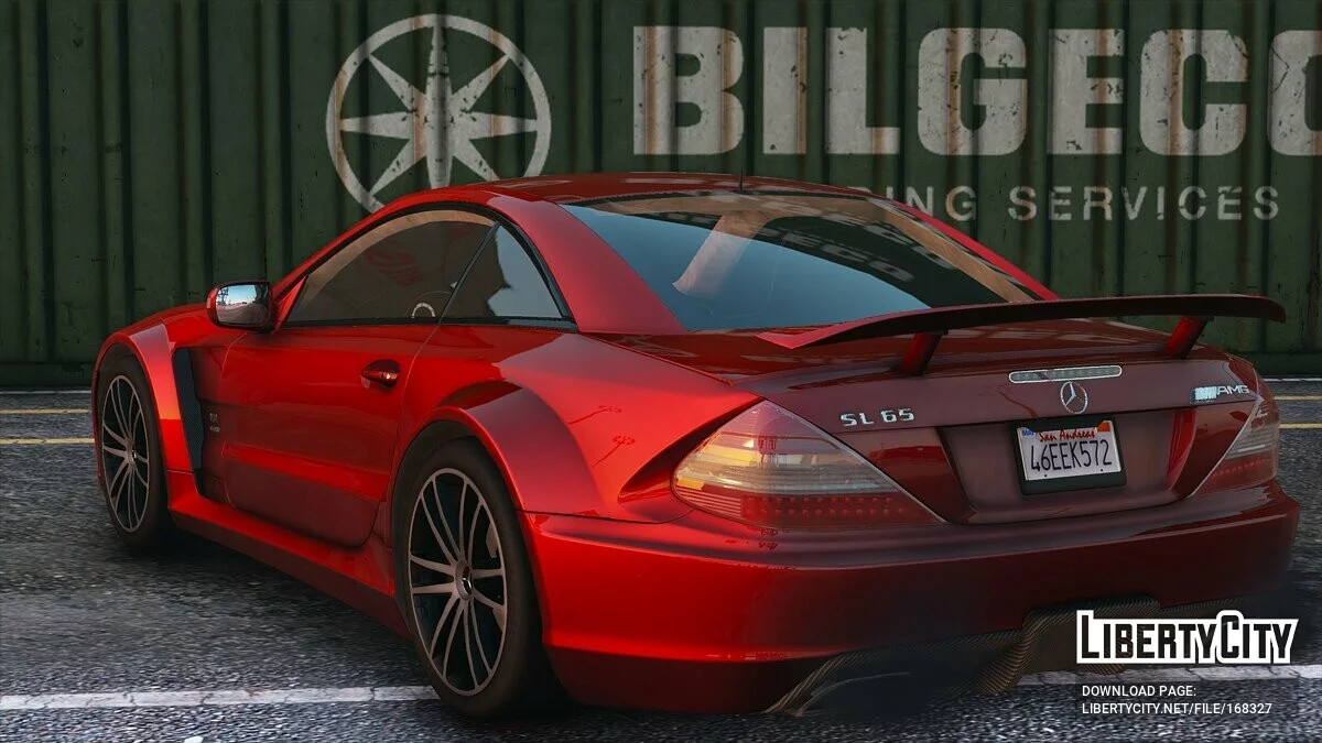 2009 Mercedes-Benz SL65 AMG Black Series v2.1 / GTA 5