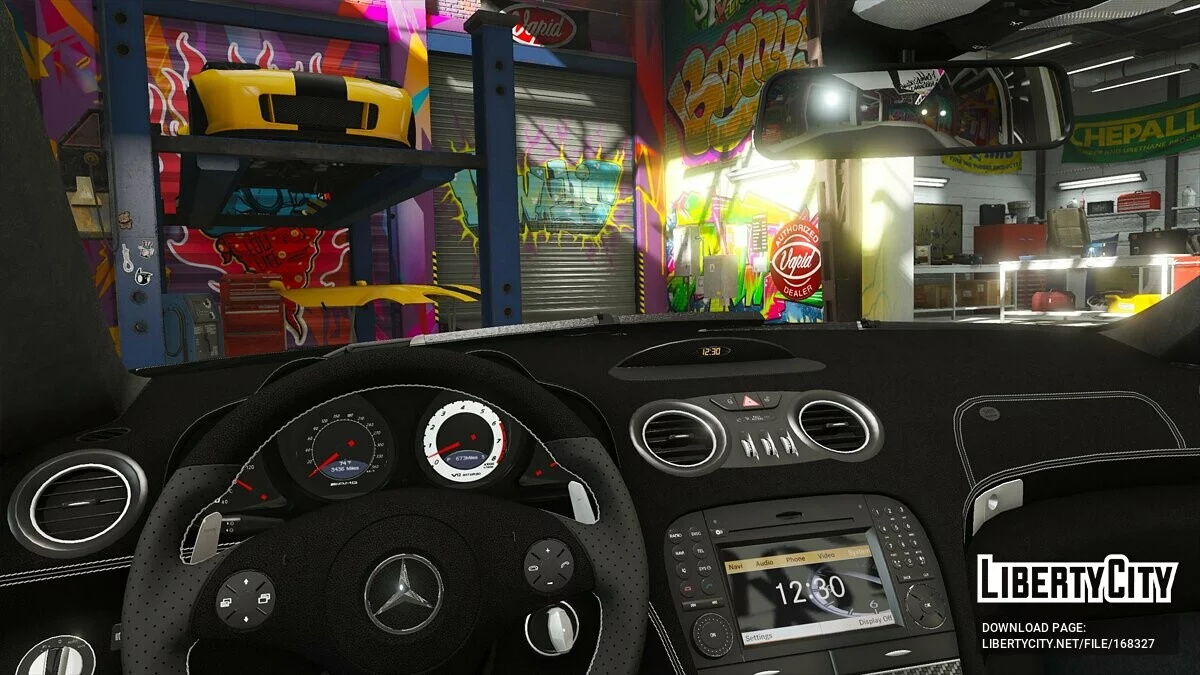 2009 Mercedes-Benz SL65 AMG Black Series v2.1 / GTA 5